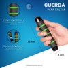 Cuerda para Saltar Ajustable | Manijas Cómodas y Antideslizantes |