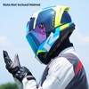 JQF Gear Helmet Shield for Thunder Helmets Face Visor Replacement