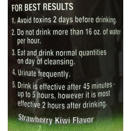 Champ Flush Out Detox Drink, Strawberry Kiwi, 1 Pint (2 Count)