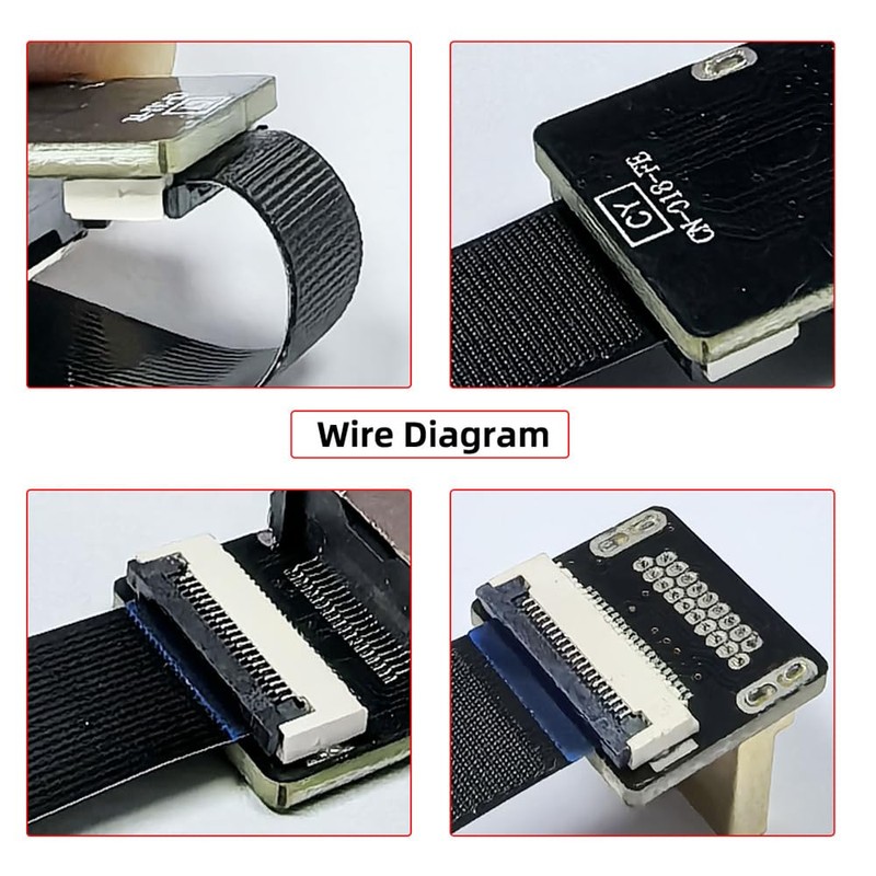 xiwai CYFPV HDMI Type A Male Connector Left & Right