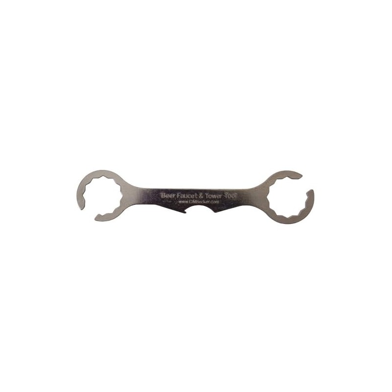 Kegconnection, LLC CMBecker Deluxe Beer Faucet Wrench and Tower Tool