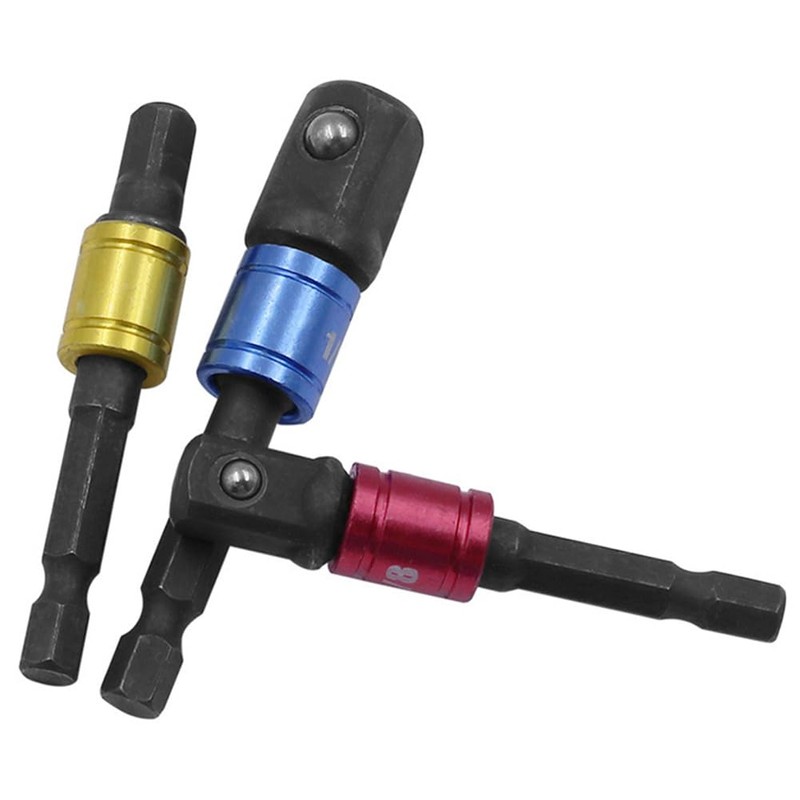 Aiweijia Impact Grade Socket Adapter Set, Bit Socket Wrench Adapter
