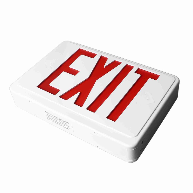 LED Emergency Exit Sign Professional IP30 Protection Grade Long Lasting