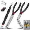 3Pcs Electrical Disconnect Pliers 37960,37980 Electrical Connector Disconnect Pliers, 60