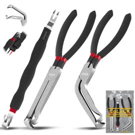 3Pcs Electrical Disconnect Pliers 37960,37980 Electrical Connector Disconnect Pliers, 60 Degree,Electrical Connector Separator 13120,Connector Removal Tool,Automotive Electrical Tools