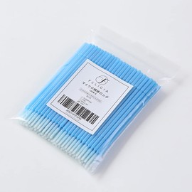 FELICIA 100pcs Long Micro Brush Eyelash Perm Essence Cotton Swab Lash Lift Eyelash Applicator Eyelash Lashes