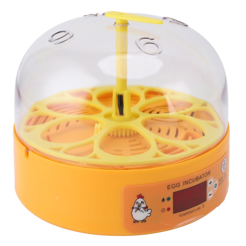 Egg Incubator 6 Eggs Smart Egg Hatchery Temperature Control Manual