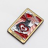 Cat Tarot Card The Lovers Cute Cat Pin Enamel Heart