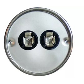 CAPCOM 60 uf MFD 440 volt VAC GE Genteq CAPCOM Round Run Capacitor C460R 97F9043 C460