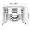 Gasoline Generator Piston Ring Assembly Kit Replacement Parts Fit for