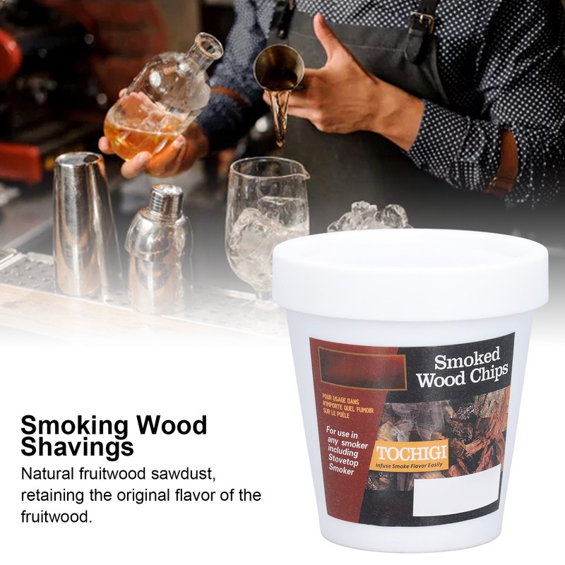 Smoking Wood Shavings Natural Rapid Smoke Generation Cocktail Wood Chips