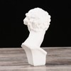 BRABUD Greek Mask David Man Bust Statue Resin Classic Roman