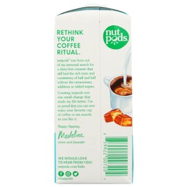 nutpods® Unsweetened Caramel Coffee Creamer, dairy-free, 11.2oz