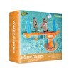 JOYIN Inflatable Pool Float Set Volleyball Net & Basketball Hoops,