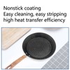 Round Frying Pan Universal Nonstick Flat Bottom Iron Grill Pan