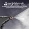 Irishom Handheld Multi-Surface Steam Cleaner with 6pcs Accessories, Touch Screen
