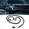 Vkinman Rear Bumper License Plate Light Harness Replacement for Chevy