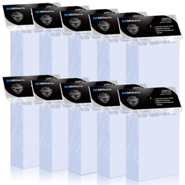 Mlikero 1000 Pcs Clear Card Sleeves, Standard Size Card Sleeves, Sturdy Trading Cards Sleeves Card Protector Sleeves Fit for MTG, Football Cards, Sports Cards, Game Cards (66 x 91 mm)