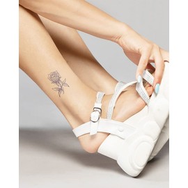 Inkbox Temporary Tattoos, Semi-Permanent Tattoo, One Premium Easy Long Lasting, Waterproof Temp Tattoo with For Now Ink - Lasts 1-2 Weeks, Embedded Soul, 3 x 3 in