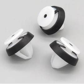 VVO Fasteners White Plastic Clips Interior Trim Compatible with Some Seat Mii (Pack of 10 Clips)