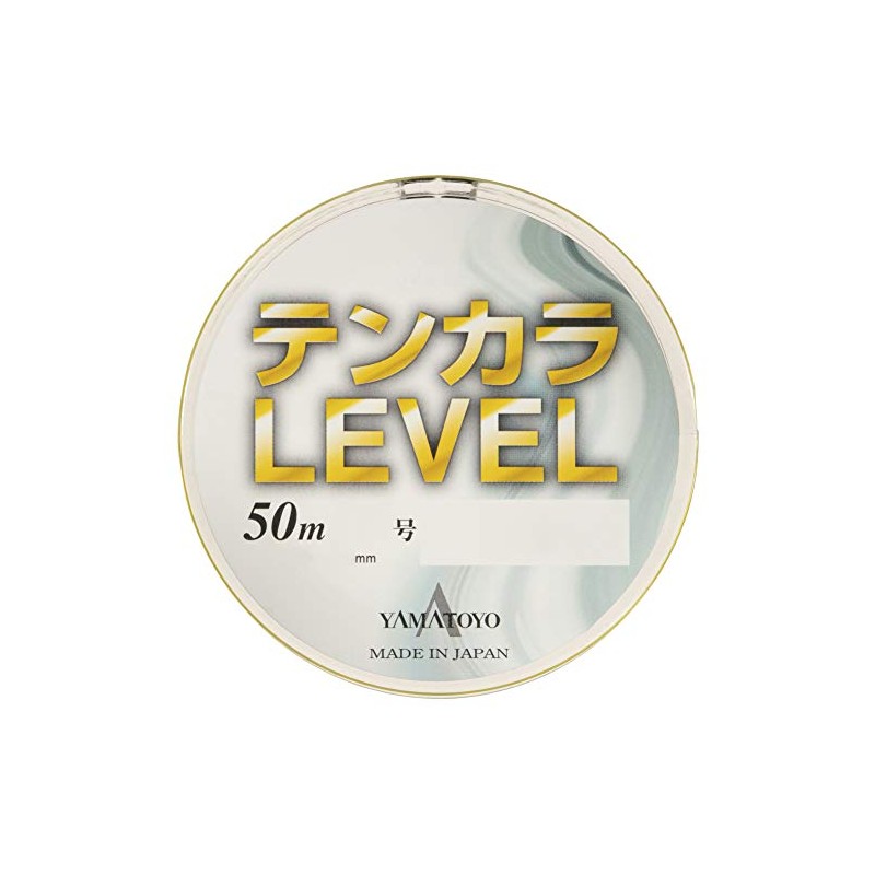 YAMATOYO Tenkara Line, Tenkara Level, Fluorocarbon 164.4 ft (50 m),