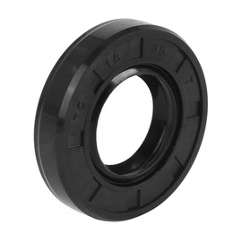 X AUTOHAUX TC Shaft Seal Ring Rubber Double Lip 18 mm x 35 mm x 7 mm for Motorcycle Crankshafts and Hydraulic Pumps