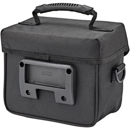 Norco Unisex - Adult Ottawa Handlebar Bag, Black, Silver, 23 x 17 x 18 cm