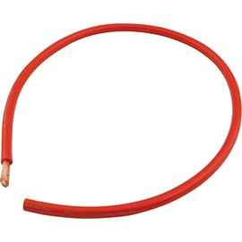 4 Gauge 4 AWG Red Positive Battery Cable (4 Foot Long)
