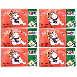 Gosu Toys Botan Rice Candy (6 Pack) with 2 Gosutoys Stickers