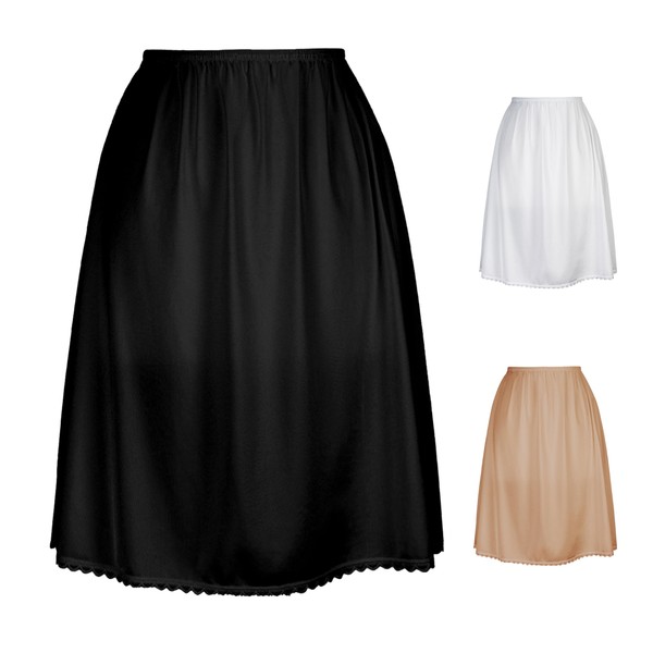 Valair Classic Short and Long Half Slip Skirt for Ladies