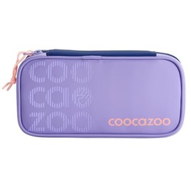 coocazoo Pencil Case, Compass Compartment, Triangle Compartment, Timetable Compartment, Removable Pen Holder, Additional Zip Pocket, from 3rd Class, Tarp Frosty Lilac