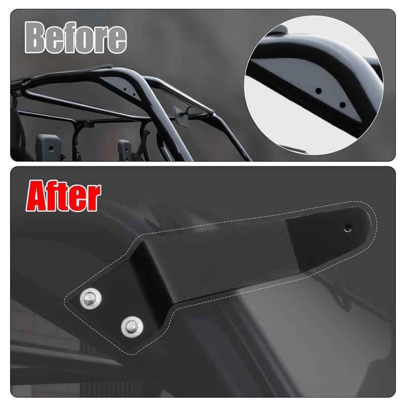 XATVXUTV LED Light Bar Brackets for Honda Pioneer 1000 2016-2025,
