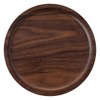 Rustic Walnut Wooden Tray Solid Wood Breakfast Tray Platter Tapas