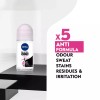 Nivea Black & White Invisible Clear Deodorant, 1.7oz(50ml) (Pack of