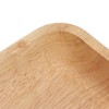 Wood Salad Bowl Square Thicked Simple Food Rice Salad Bowl