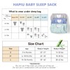 HAPIU Unisex Rayon Made from Bamboo Baby Sleep Sack TOG