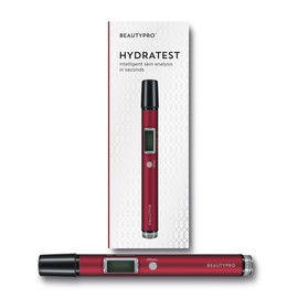 BEAUTYPRO HYDRATEST Skin Analysis Device | Facial Skin Hydration & Oil Analysis Test Pen | Digital Skin Detector Pen with LCD Display | Skin Care Device for Home