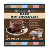 Double Donut Coffee Dark Hot Chocolate Pods for Keurig K