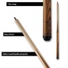Action Sneaky Pete Billiards Pool Cue Stick - Zebrawood -