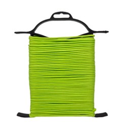 ESW LEISURE Guyline Rope For Tents Awning Camping Strong Lightweight Paracord Guy Ropes Guy Lines Fishing Outdoor Umbrella Bivvy Caravan Gazebo Tarp Windbreak Cord Line (Fluorescent Green, 25 Metres)