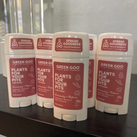Green Goo X5 SET OF 5 Green Goo Immunity Defense Herbal Deodorant 2.25 OZ