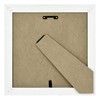 MCS 8x8 Inch Studio Gallery Frame, White Woodgrain