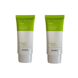 Cynic Scinic Enjoy Safety Mild Sun Cream 50ml (SPF50+) 2 units / 싸이닉 엔조이 세이프티 마일드 선크림 50ml(SPF50+) 2개