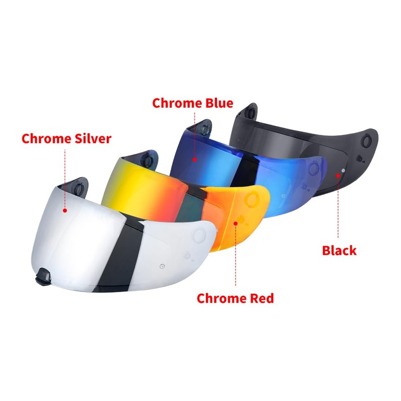 JQF Gear C70 Helmet Visor Replacement Face Shield Compatible with
