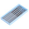 6Pcs/Set 2.35mm Handle Tungsten Steel Milling Cutter Carving Knife Engraving