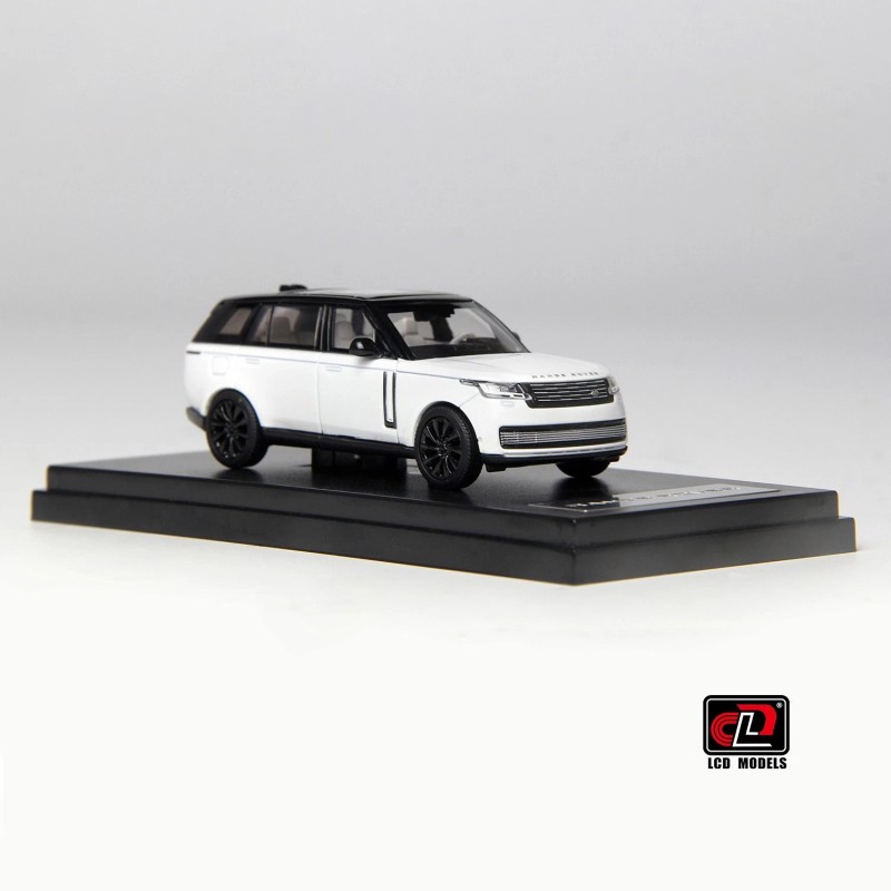 LCD Models 1:64 - 2022 Range Rover White Diecast Model