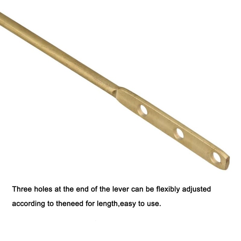 Toilet Tank Lever, Replacement Water Tank Flush Handle with Straight