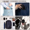 LONGMON New Double-layer Retainer Storage Case with Belt Chewing,Removal Tool,Cleaning