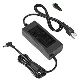 36V 4A Power Supply Adapter 100-240V AC to DC 144W Power Transformer 5.5mm x 2.5mm/2.1mm DC Output Jack 36V Volt AC Power Supply for LED Lights LED Driver CCTV Security System Inkjet Printer