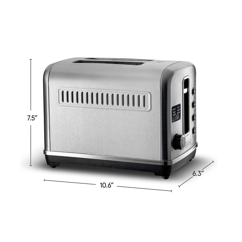 Gourmia GDT2650 Digital Multi-Function Stainless Steel Toaster